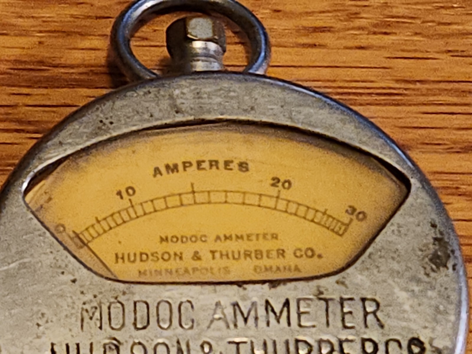 Hudson & Thurber Co. Ammeter Minneapolis MN Omaha NE