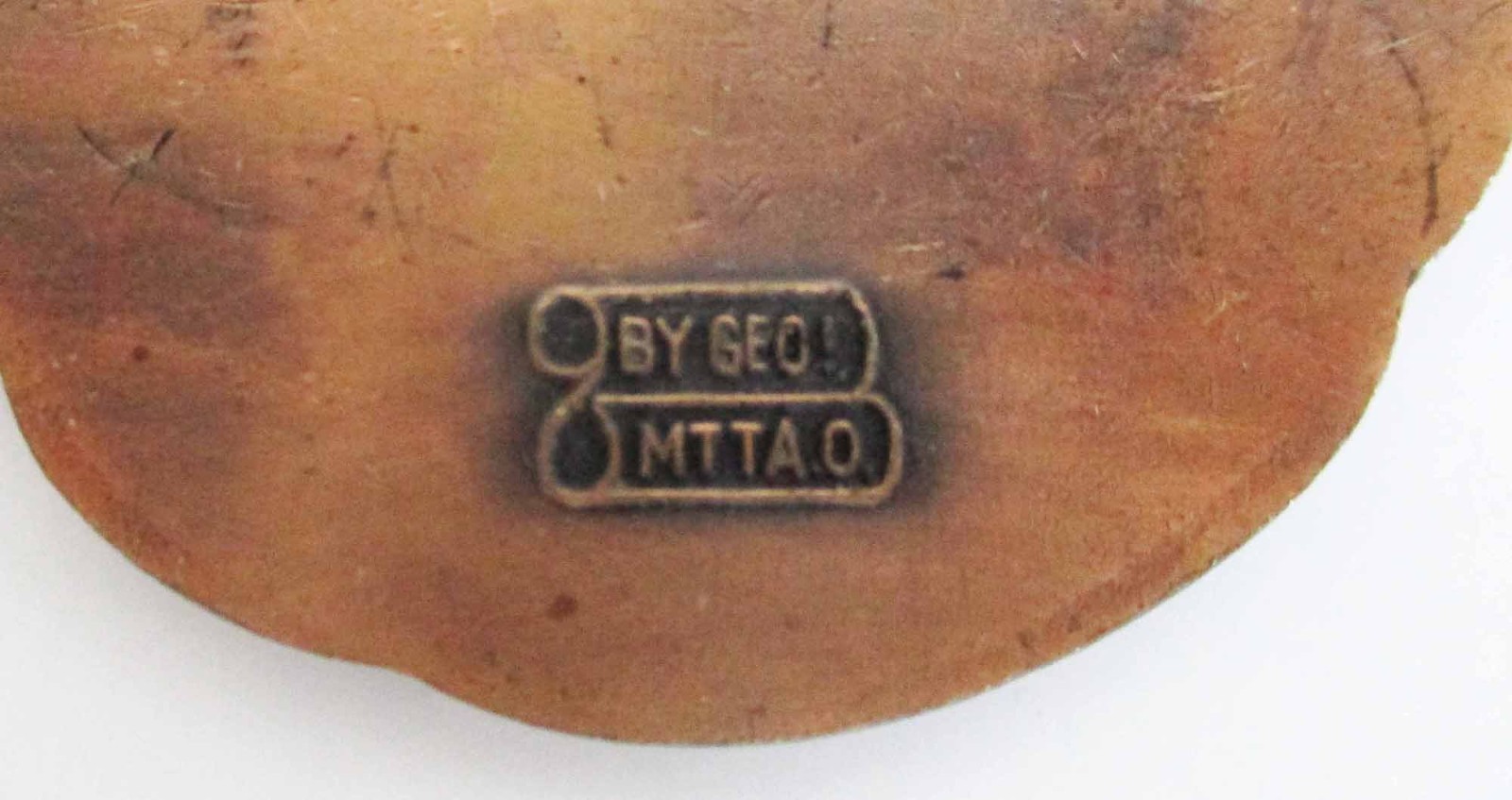 Vintage Advertising Watch Fob Buckeye Iron Fence Mast Foos Springfield, OH 1920s