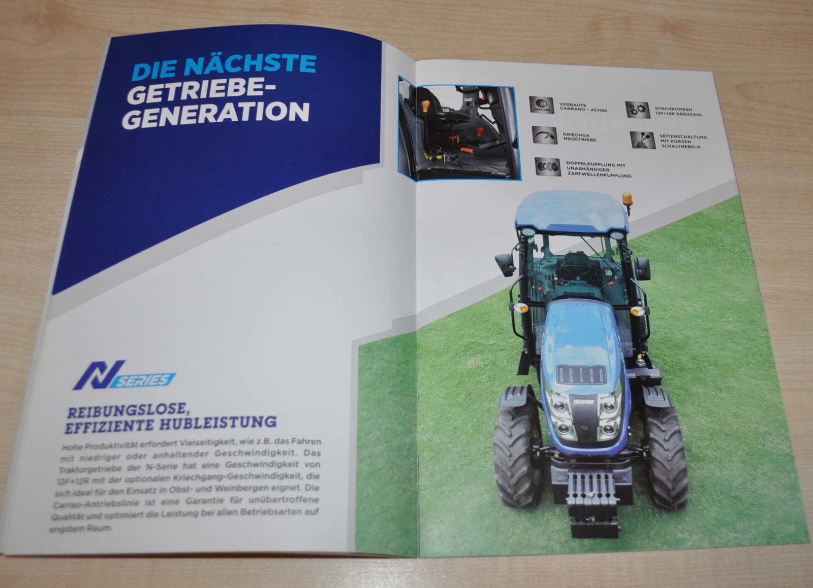 Solis Model Rande DE Tractor Brochure Prospekt India