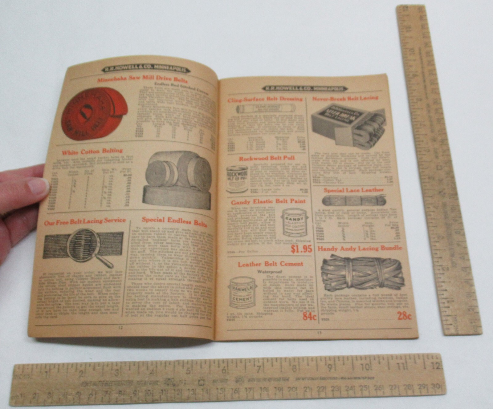 THRESHER & POWER FARMING SUPPLIES – SAW MILL ACCESSORIES – CATALOG T-33 -#3468
