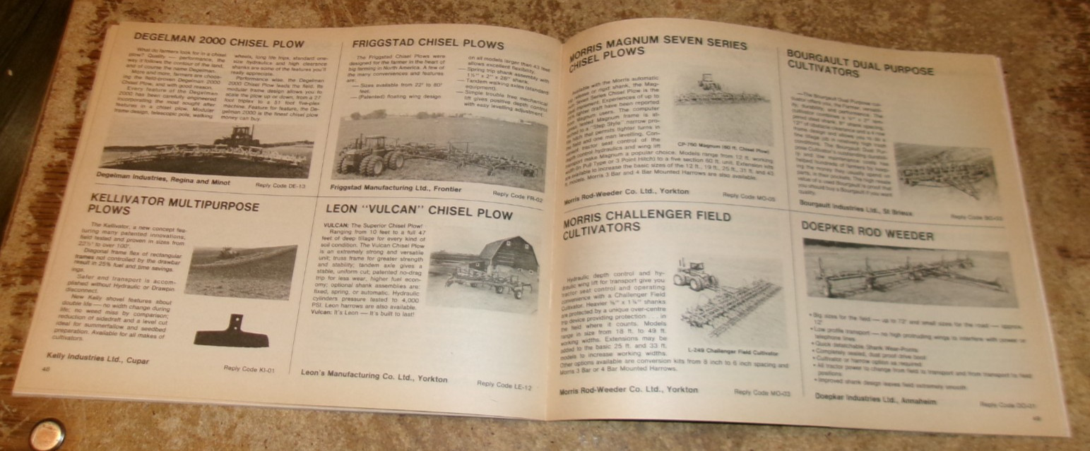1982 saskatchewan buyers guide in good shape used
