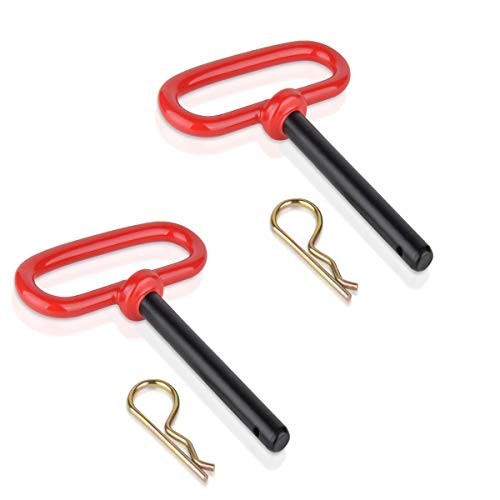 Trailer Hitch Pin with Clip 1 2 x 3 5 8 2PCS New
