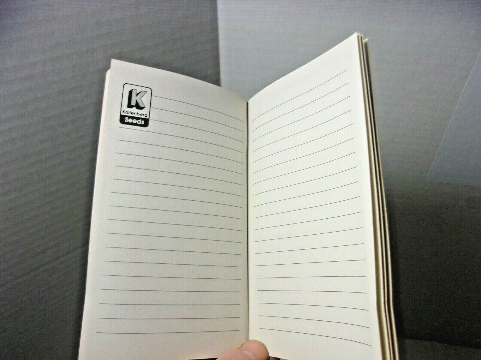 Kaltenberg Seeds Farmers Pocket Memo Advertising Agriculture Rare Vintage Book