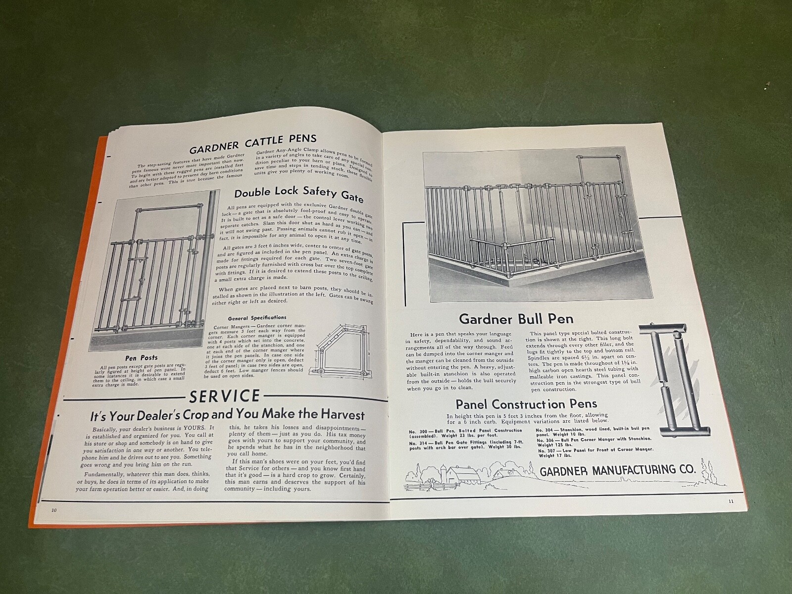 1948 Gardner Manufacturing Catalog Barn & Agricultural Equipment Horicon Wis