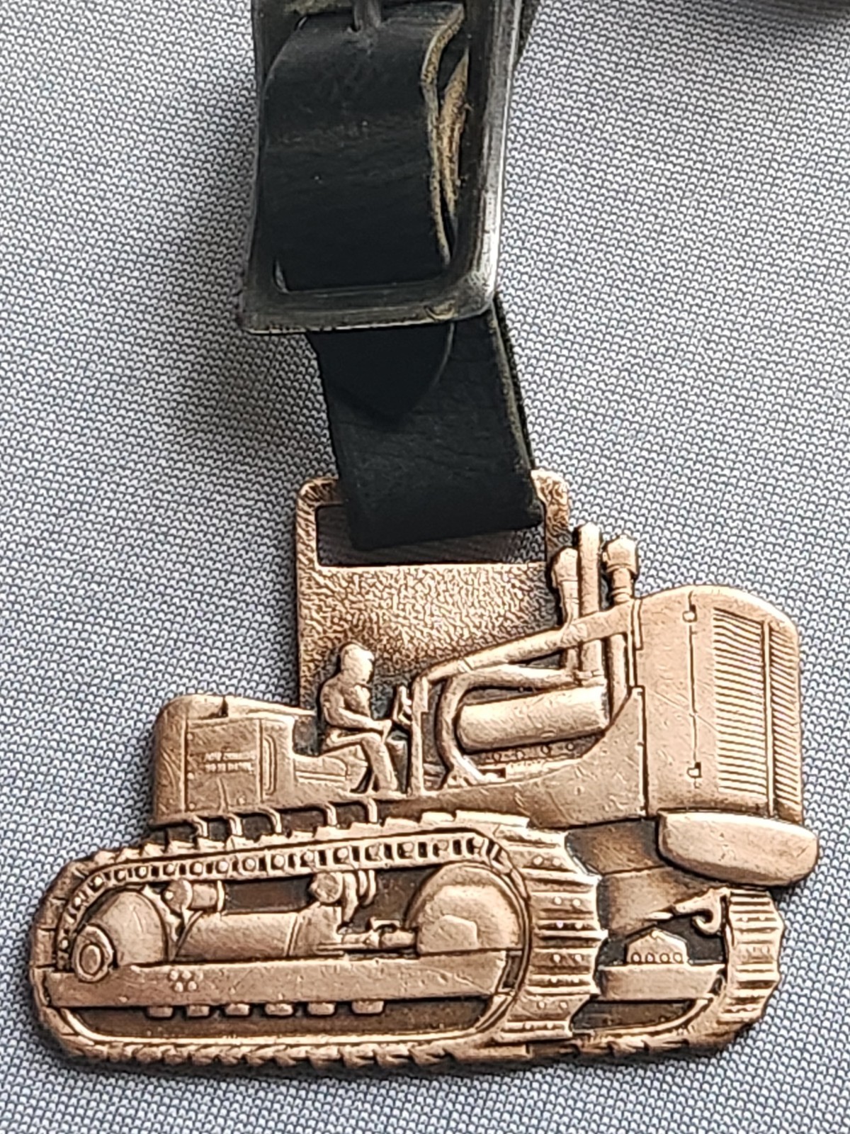 A-C For Dependable Service Heavy Equipment Brass Tag Allis Chalmers HD-20 Diesel
