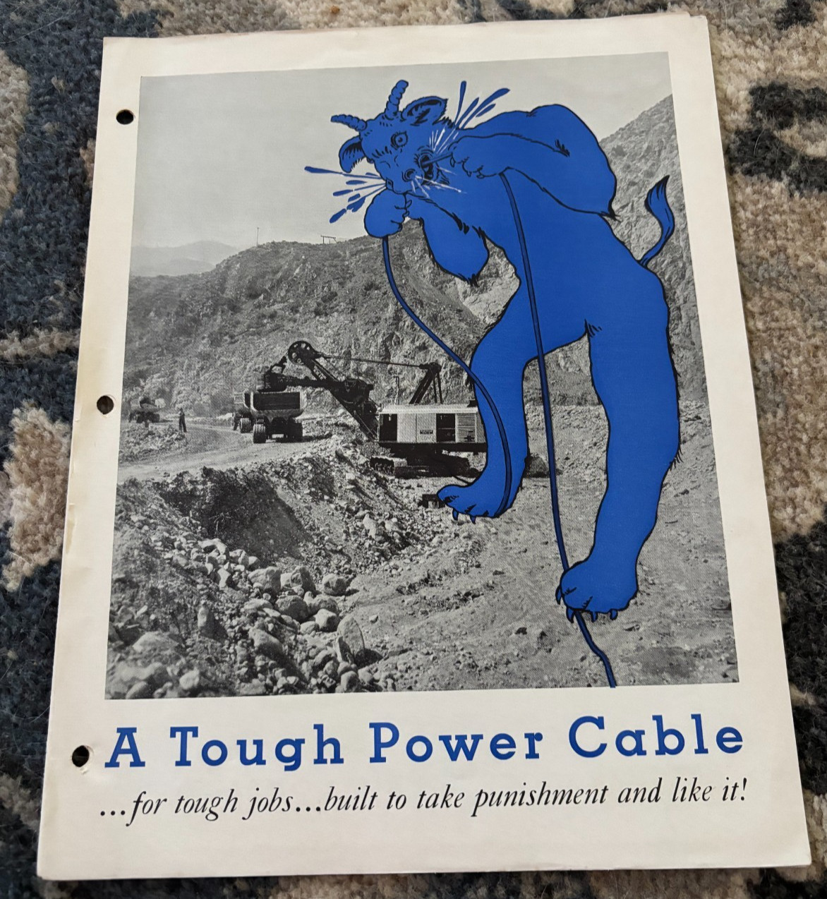 Bucyrus Erie Tough Power Cable Brochure DCPA25
