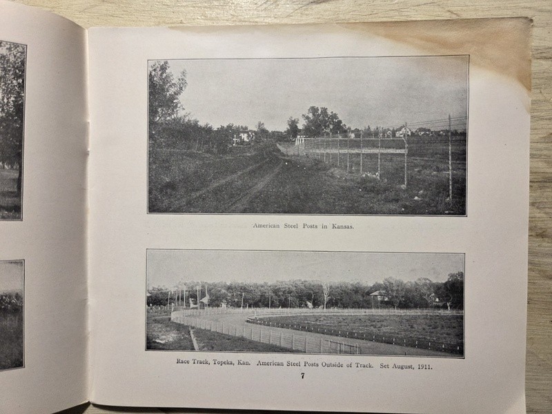 (2) 1913-14 American Steel Fence Posts Adv Catalogs American Steel & Wire Co
