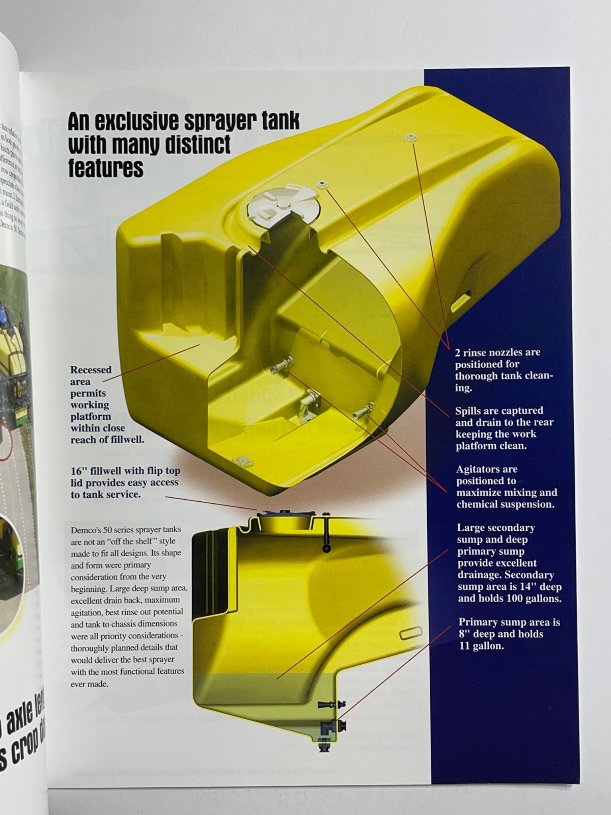 Demco 50 Series Sprayers – Sales Brochure *Showroom Sales Booklet* (2009)