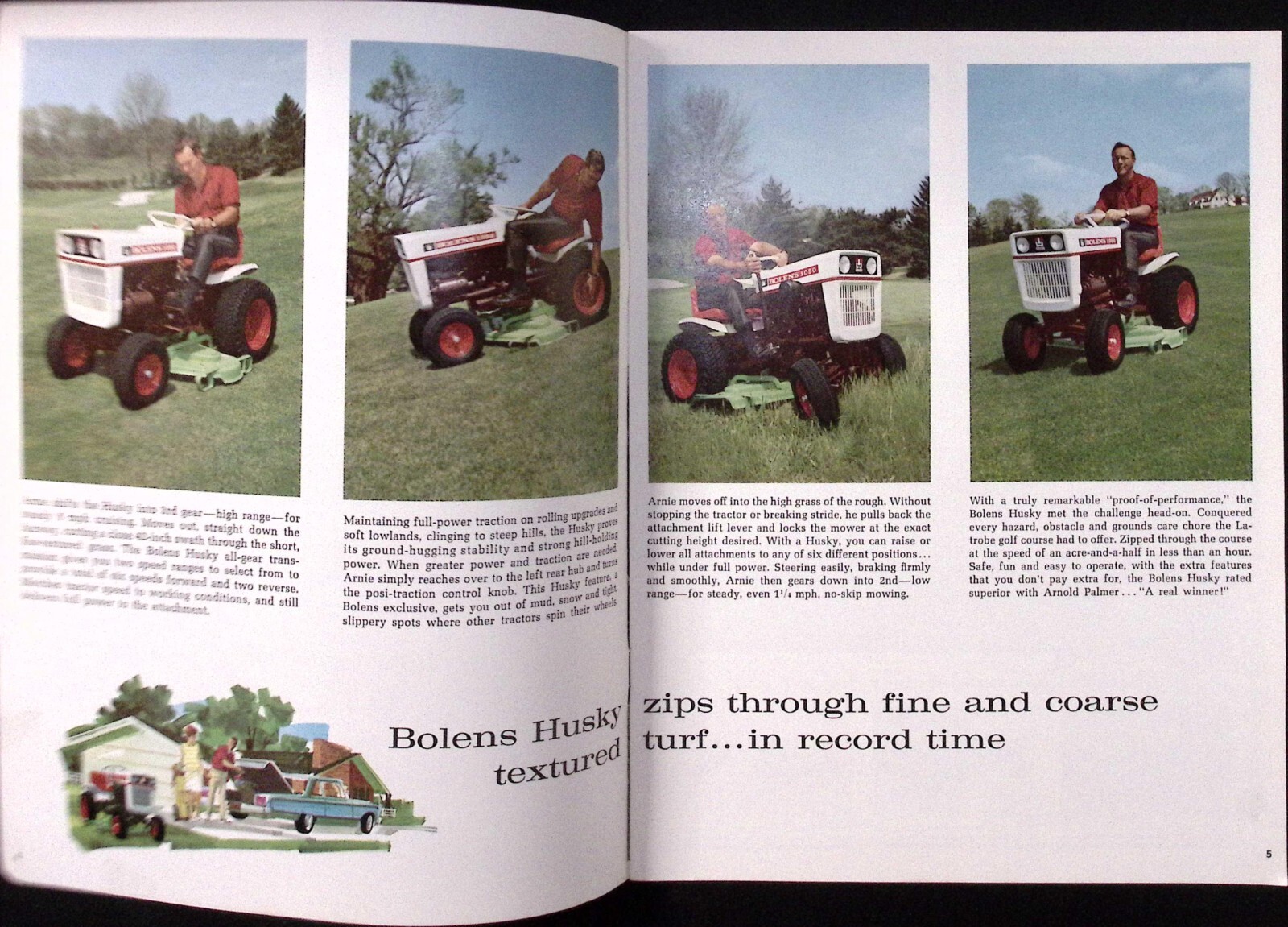 1967 Bolens Lawn Mower Dealer Brochure Catalog Outdoor Power Equipment