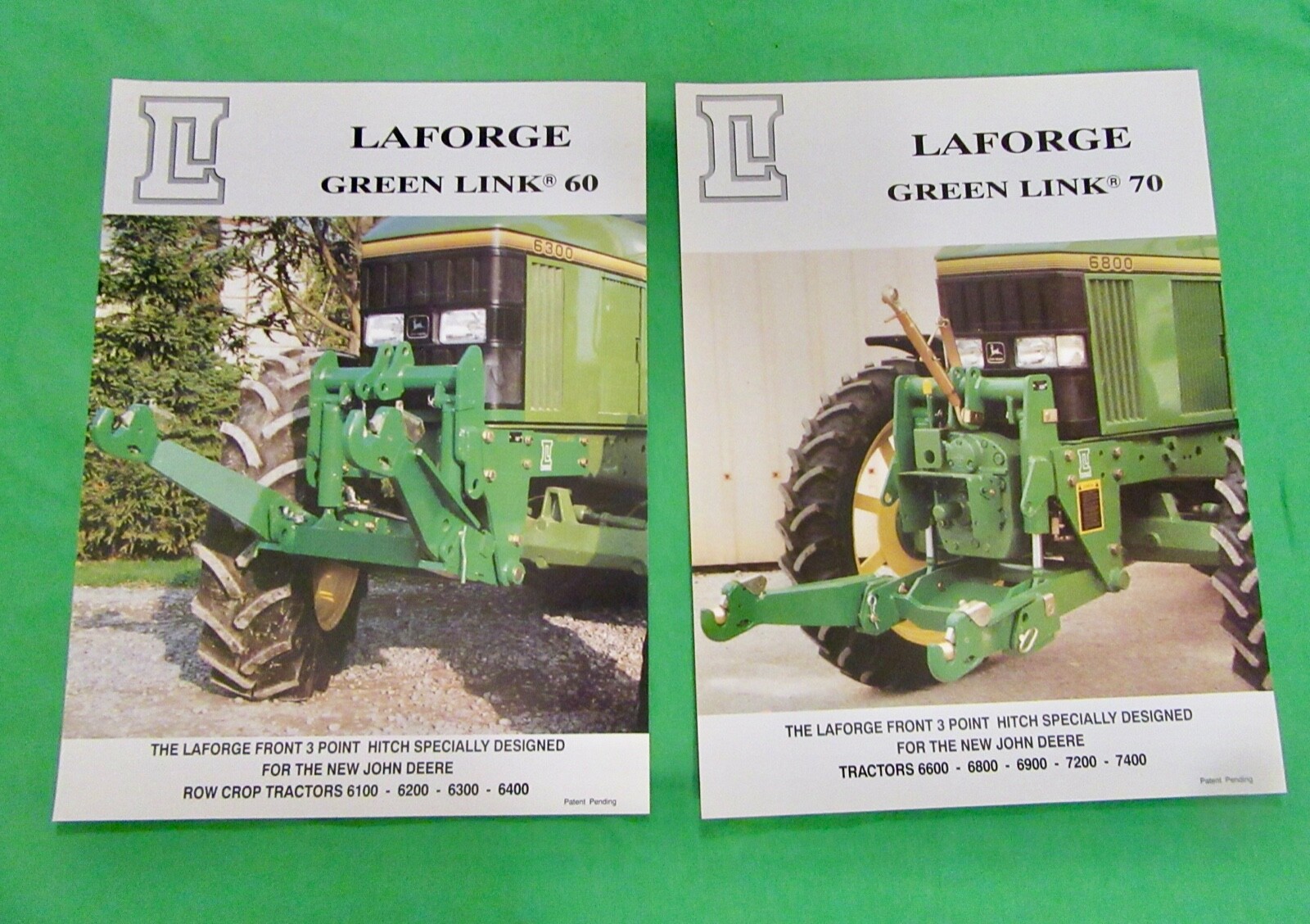 LaForge Front Three Point Hitch Sales Brochure With Prices (1995) 14 pieces