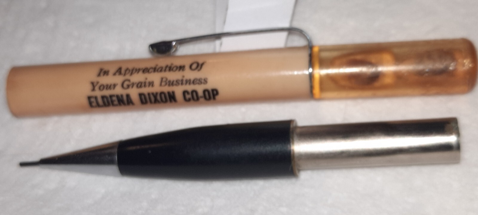 CORN KERNAL TOPPER »Appreciation of Your Grain Business-Eldina Dixon Co-Op »Pencil