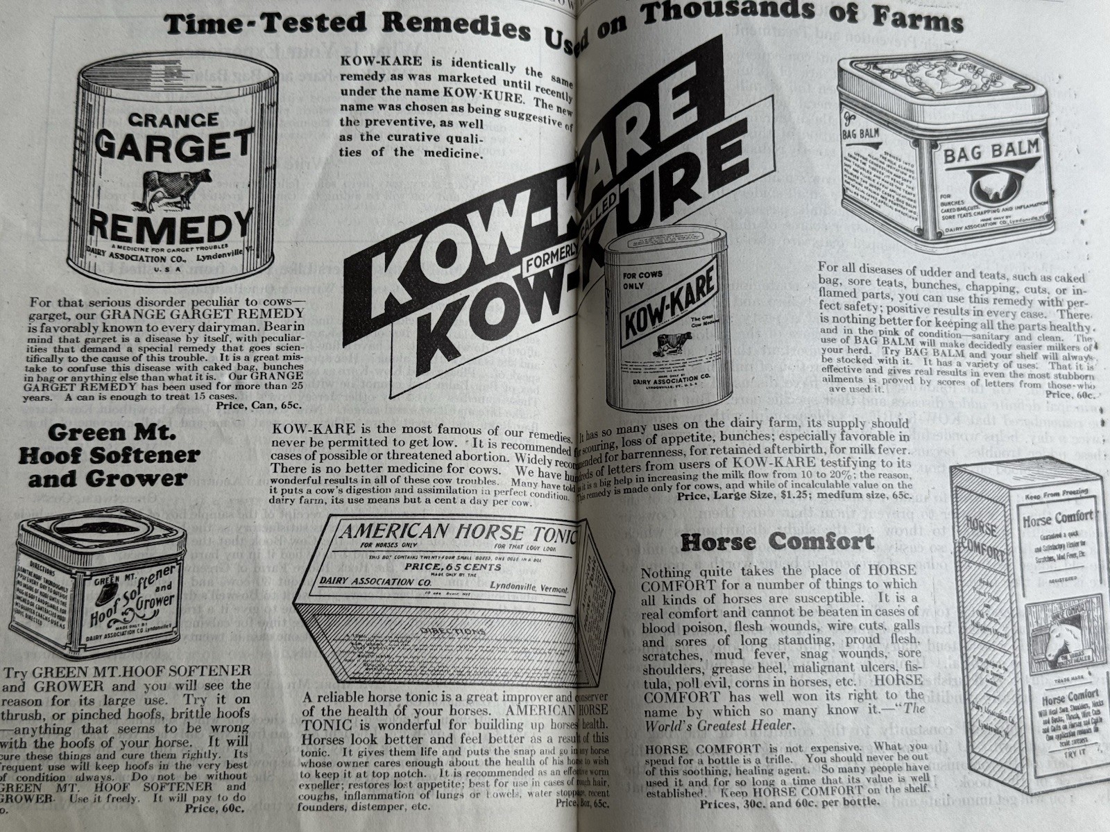 Antique Kreso Dip Poultry Lice Brochure Factory Tin Cans Parke Davis MI Illus