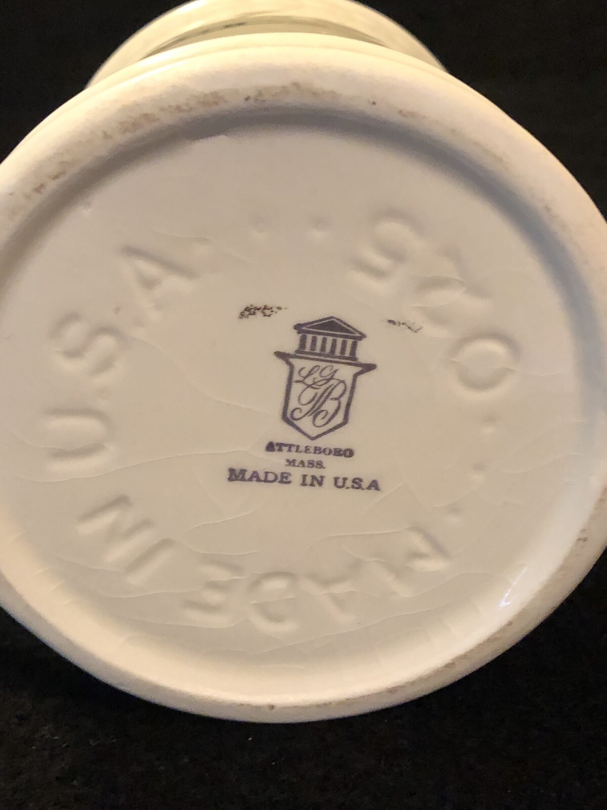 Vtg Tramisol Ceramic Advertising Mug Animal Health Dept Sheep Cow Dewormer Vet