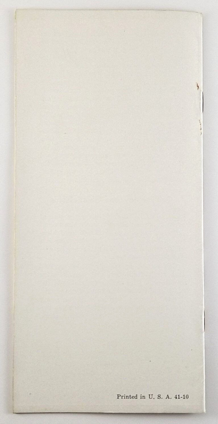 Improving Grass National Fertilizer Association Vintage Brochure 1941