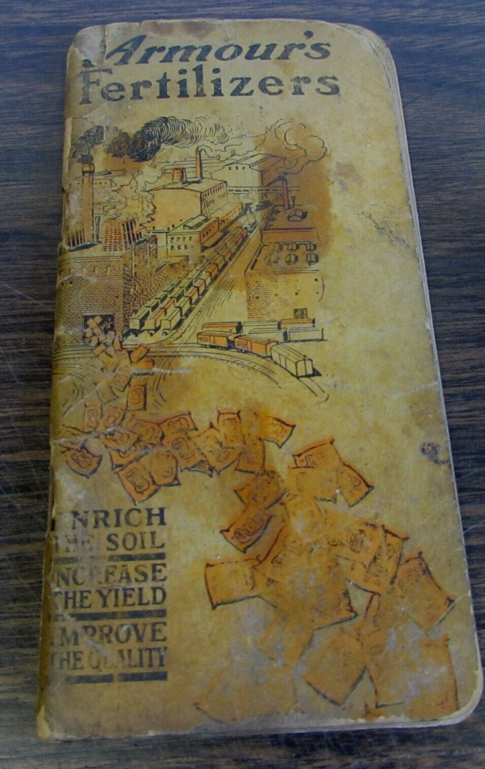 1910 ARMOUR&rsquo;S FERTILIZERS – FERTILIZER INFO / NOTE BOOK – VERY GOOD