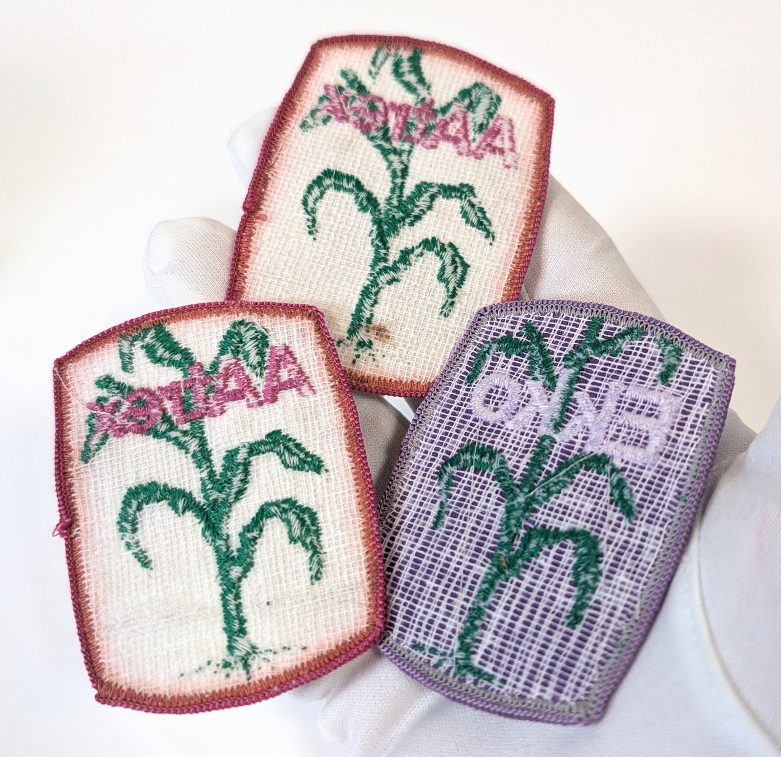 Lot of 3 Ekko Aatrex Farm Agriculture Herbicide farming embroidered Jacket Patch