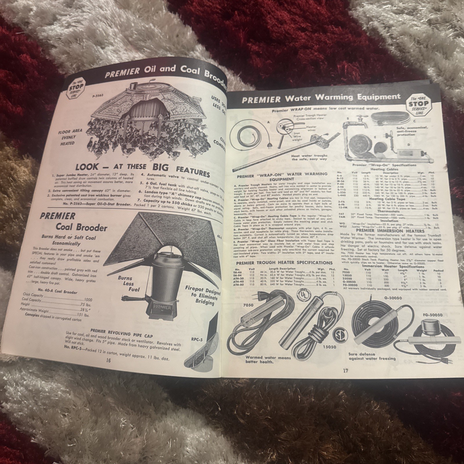 Rare Vintage 1956 Premier Equipment Agricultural Brochure