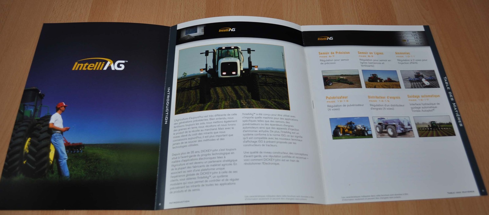 Dickey-john Agricultural Machinery Brochure Prospekt