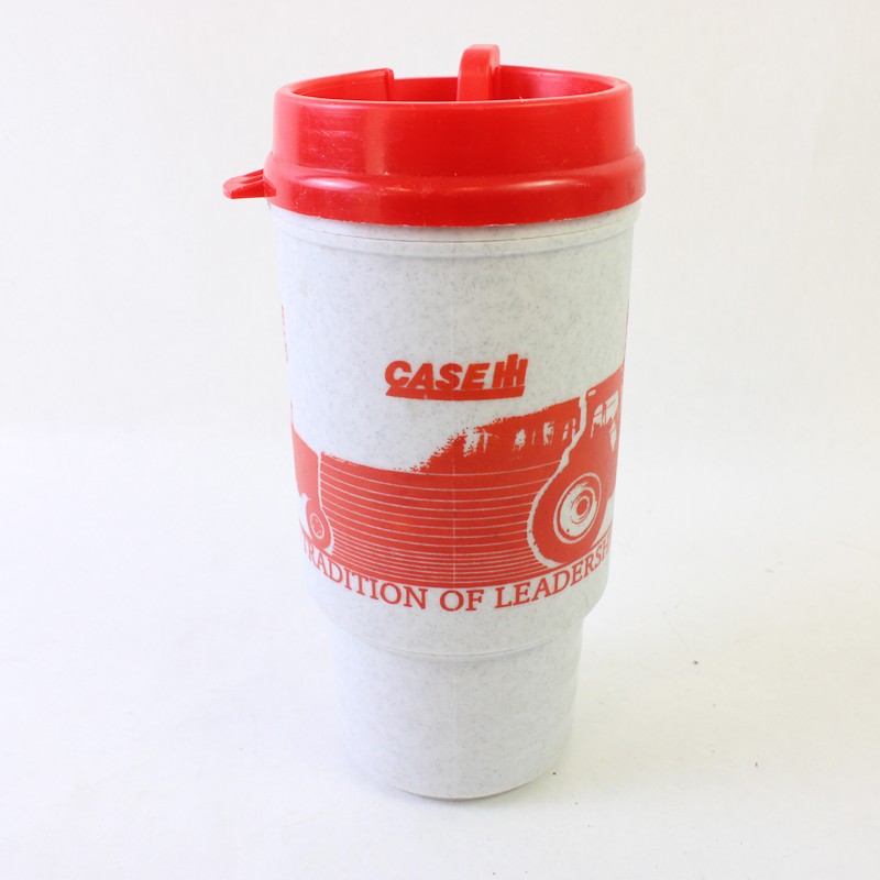 Auto Mate Case IH A Tradition of Leadership Red Tractor Travel Mug