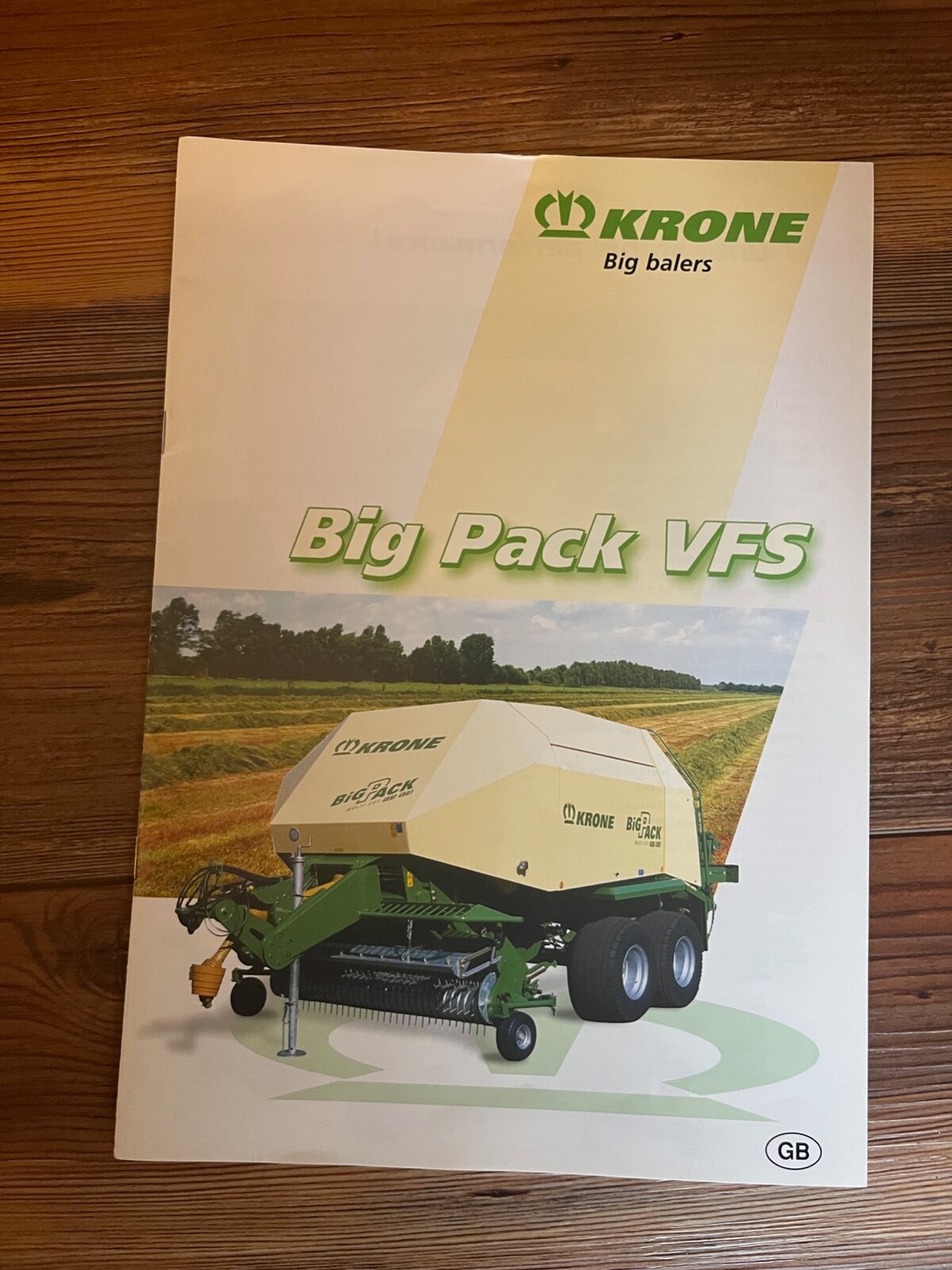 2003 Krone Big Pack VFS Big Balers Sales Brochure