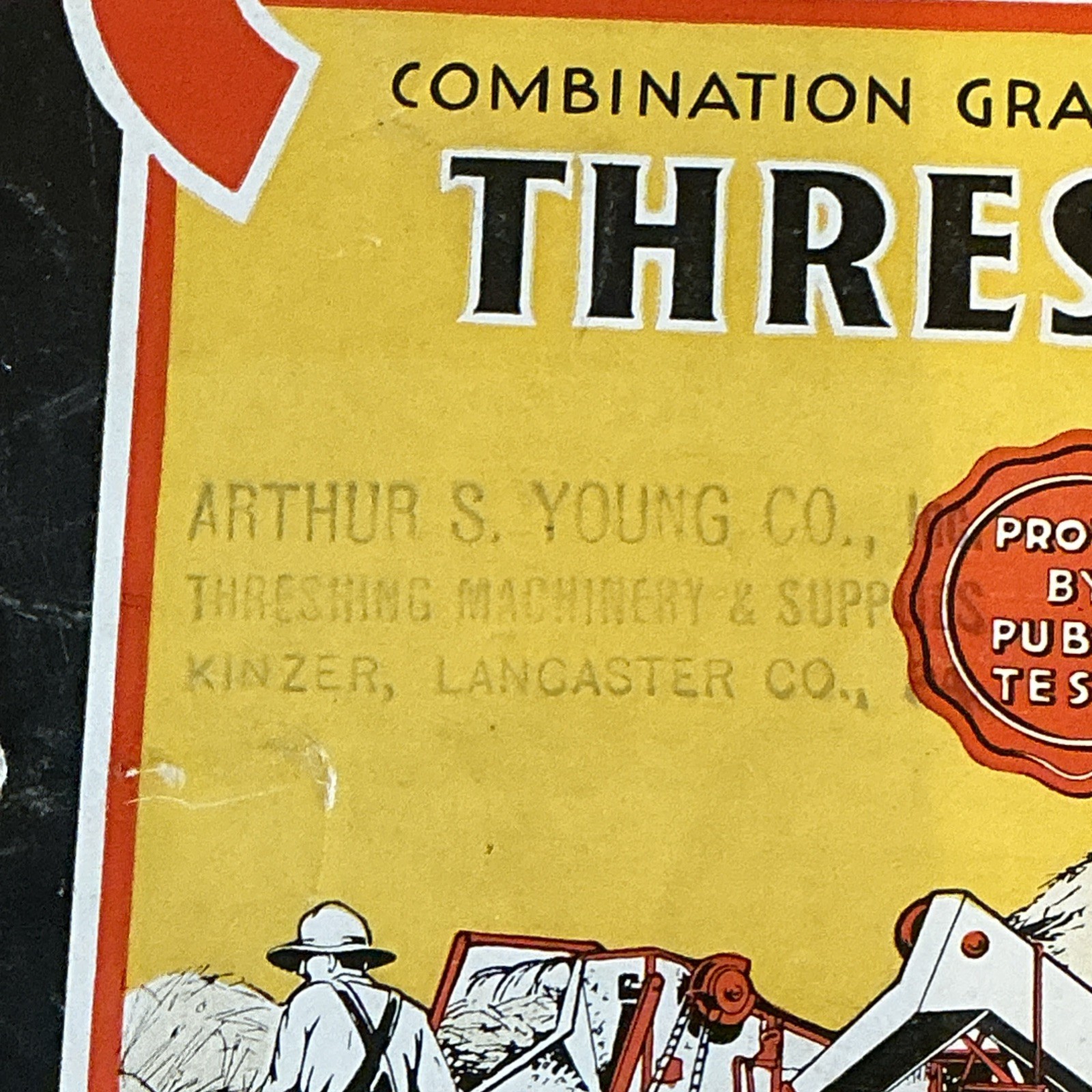 Vintage Original Threshers Catalog Avery Power Machinery Co. As Is INV-P1059
