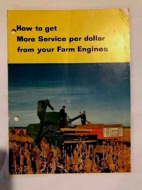 Champion Spark Plug Tractor Maintenance Brochure from 1958