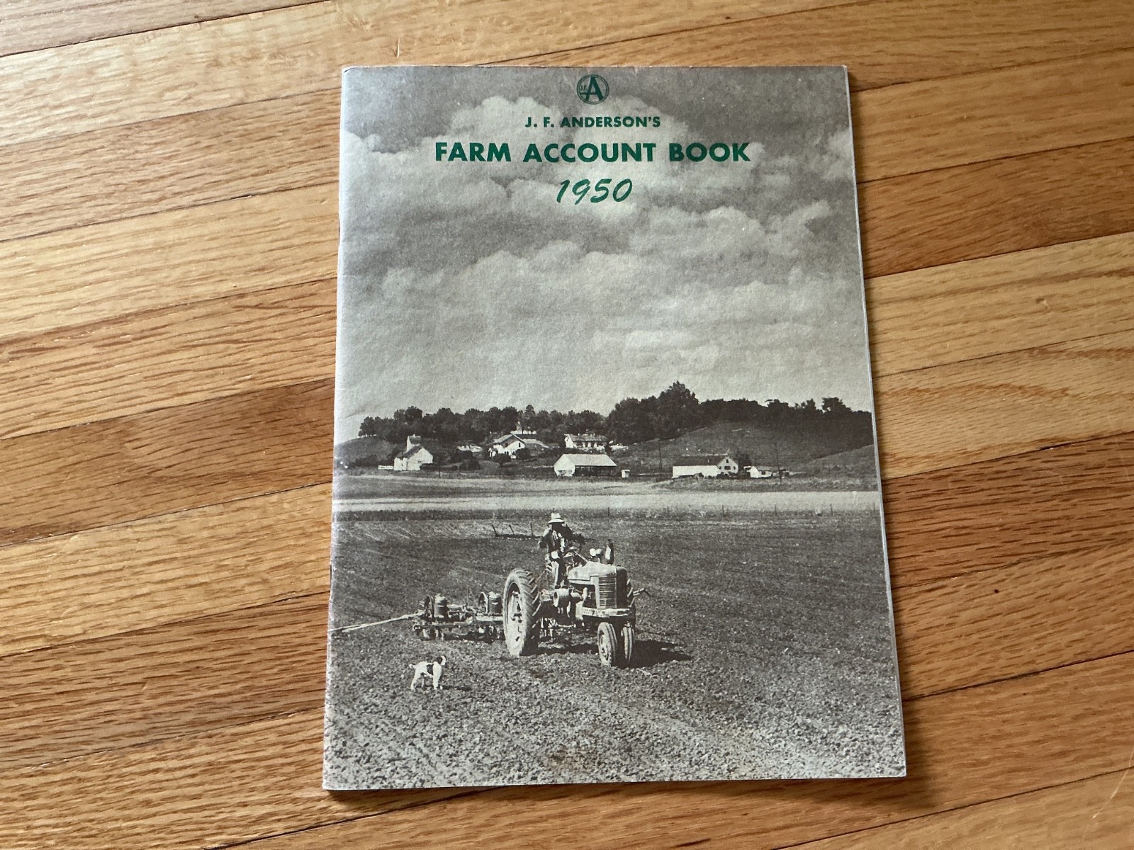 1950 Farm Acct. Record Book – J. F. Anderson Lumber Co. Minnesota, Iowa, Dakotas