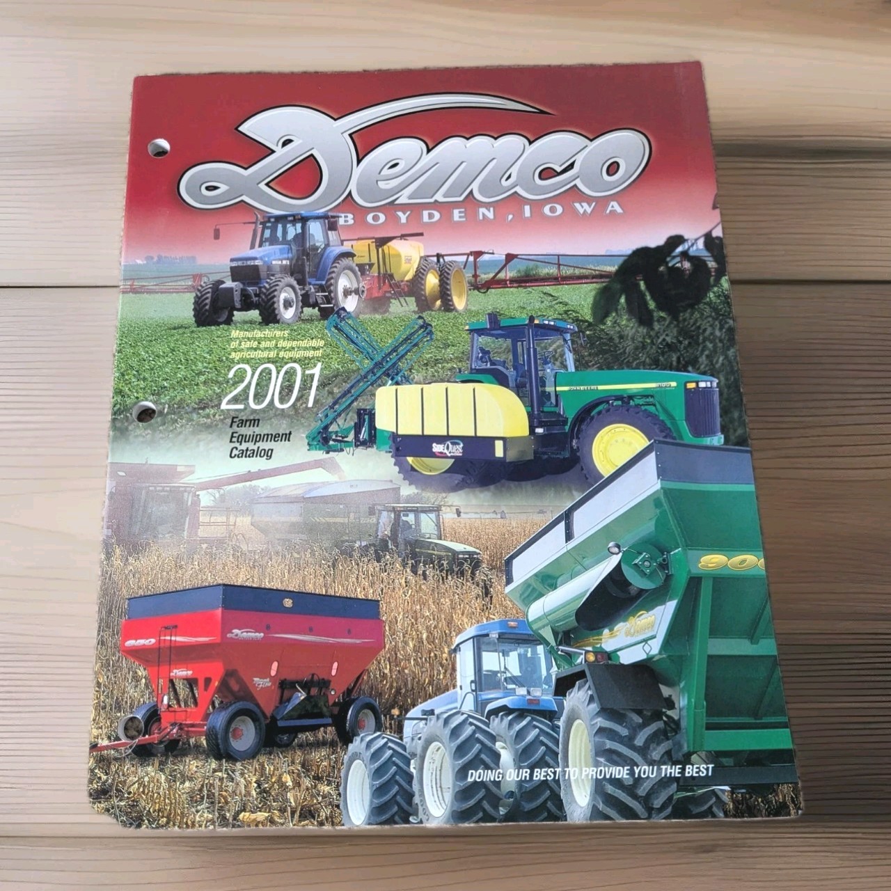 2001 Demco Farm Equipment Catalog