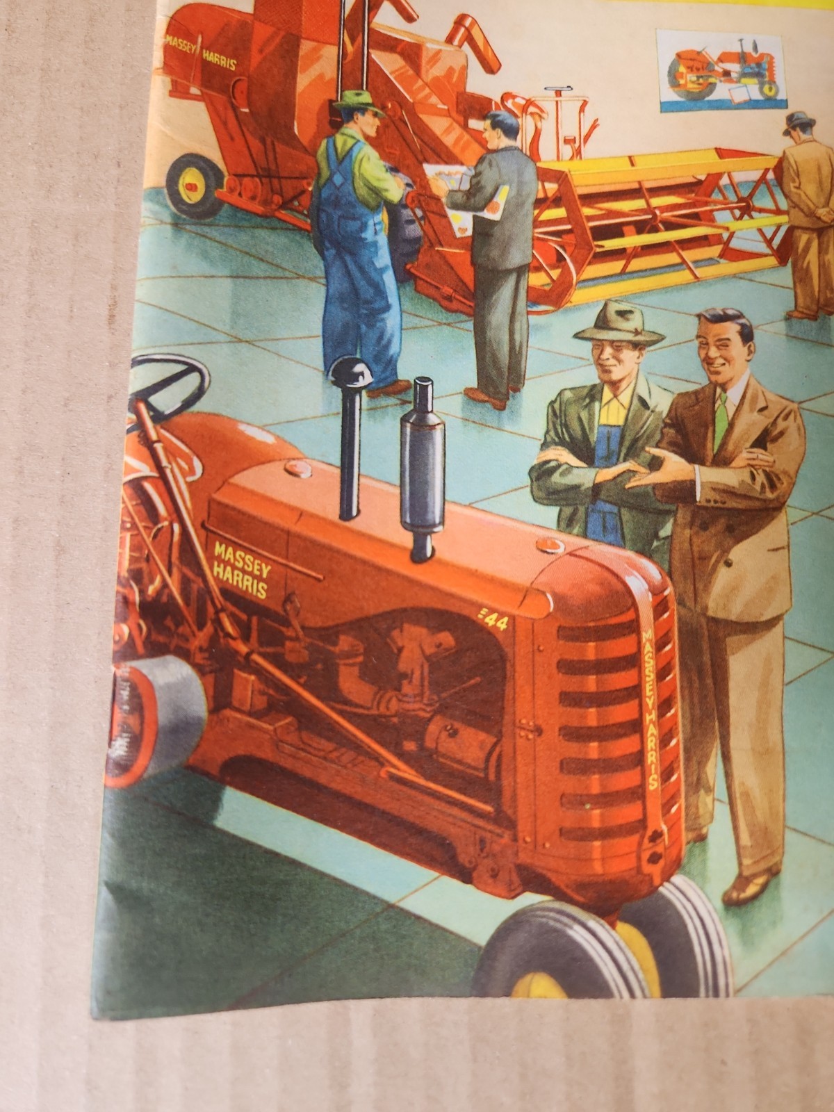 VINTAGE MASSEY HARRIS BUYERS Full Tractor GUIDE Orchard Hillside Rice CATALOG