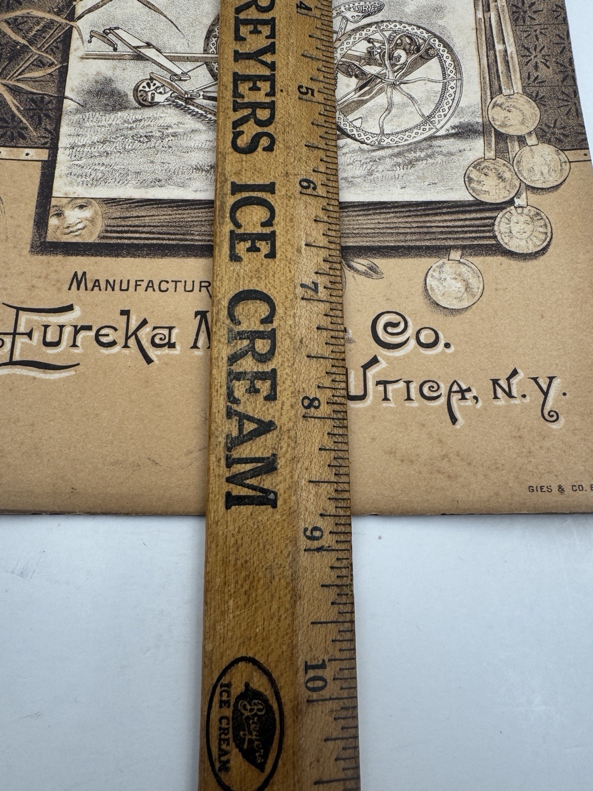 Vintage Eureka Mower Brochure 1889 RARE SHIPS FREE USA