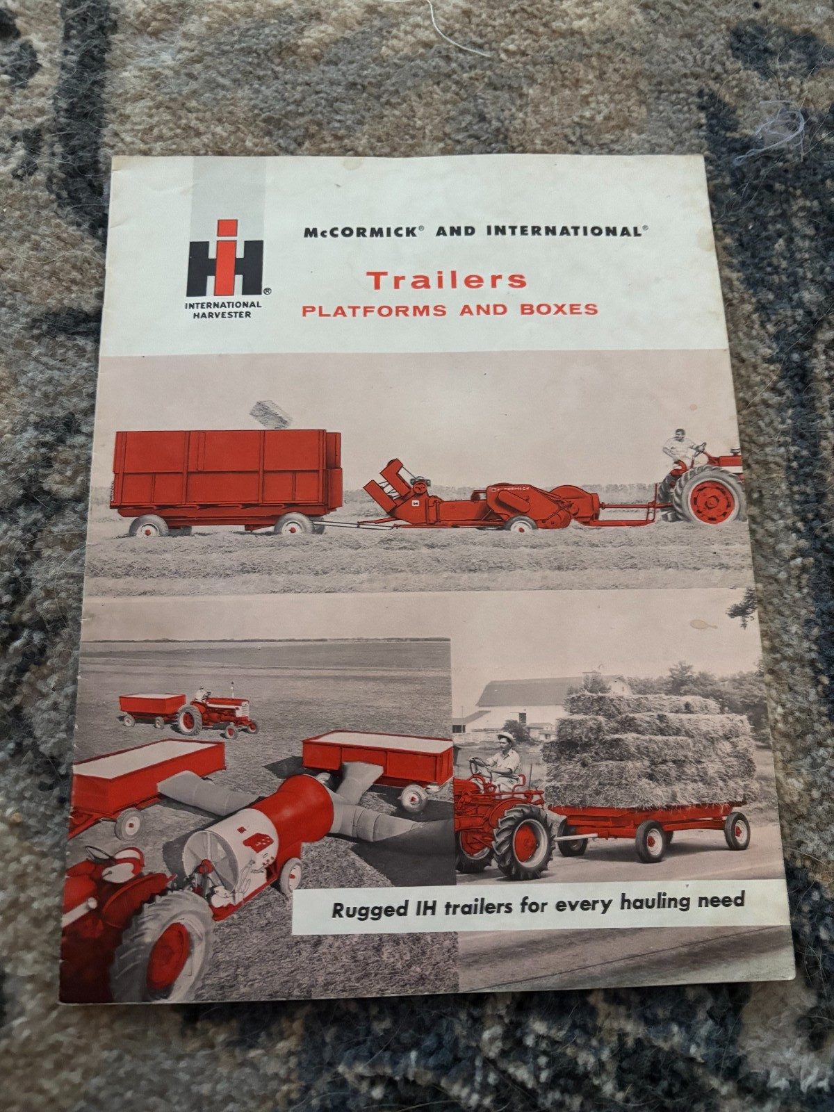 International Harvester Trailers Platforms & Boxes For 1961 Brochure FCCA25