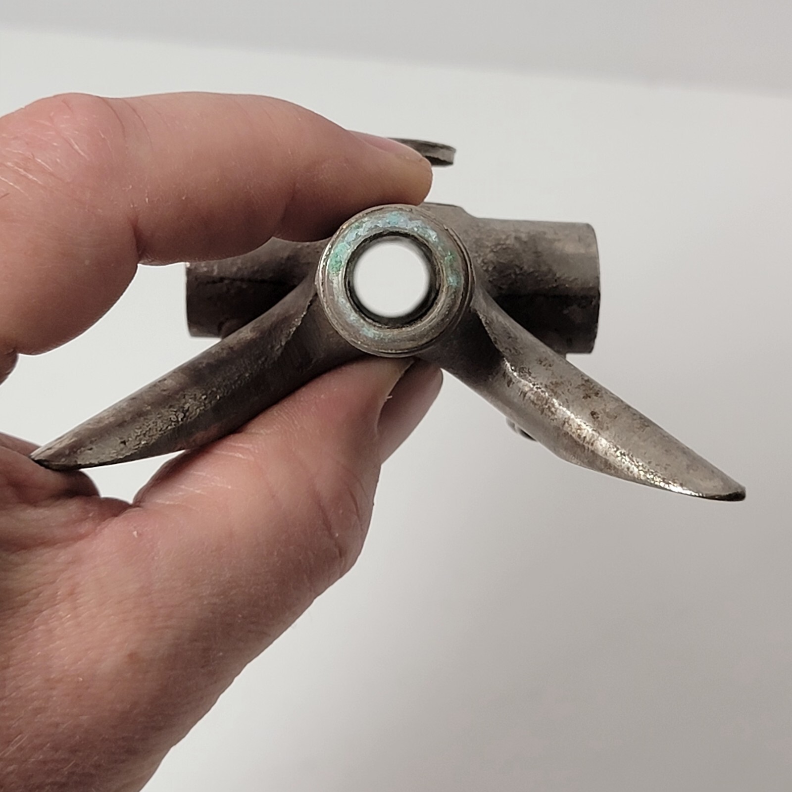 Vintage Old Brass Chrome Milking Claw Unique Rare