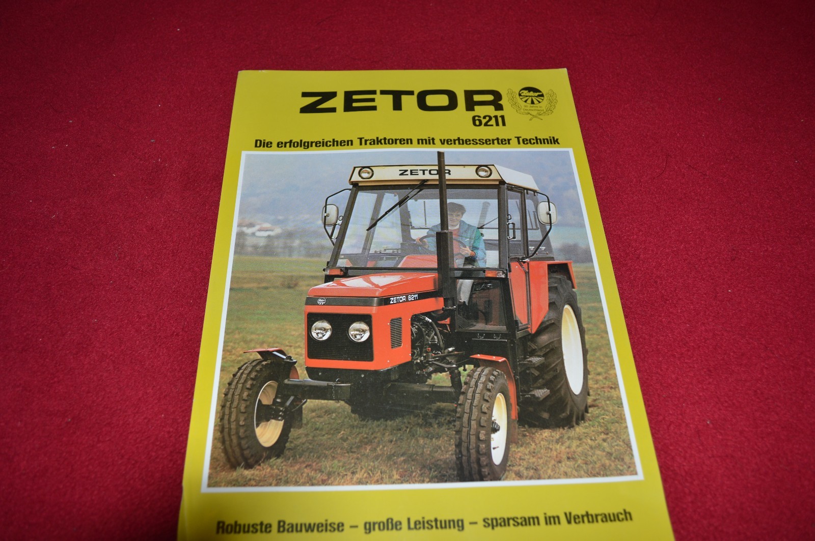 Zetor 6211 Tractor 30 years in Germany Dealer&rsquo;s Brochure LCOH
