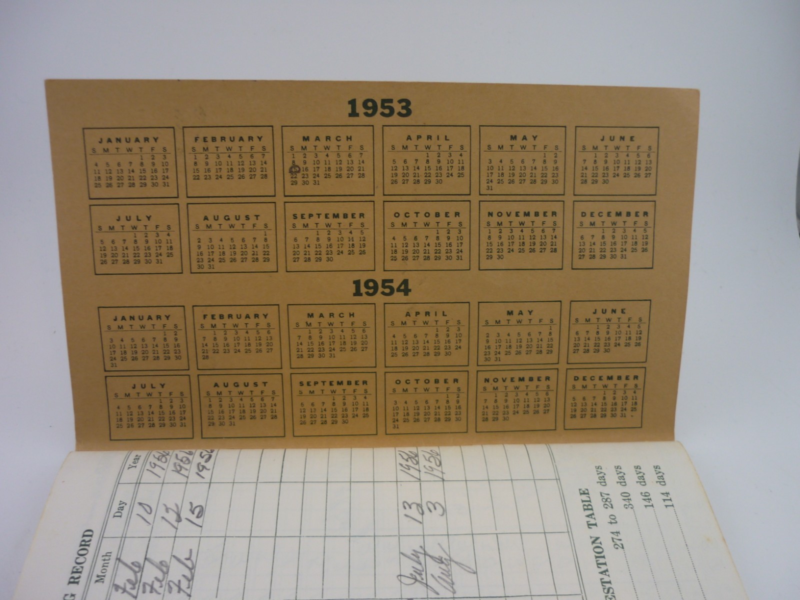 1953 Master Farmer Ledger Rain Hail Insurance Bureau Farm Record Book