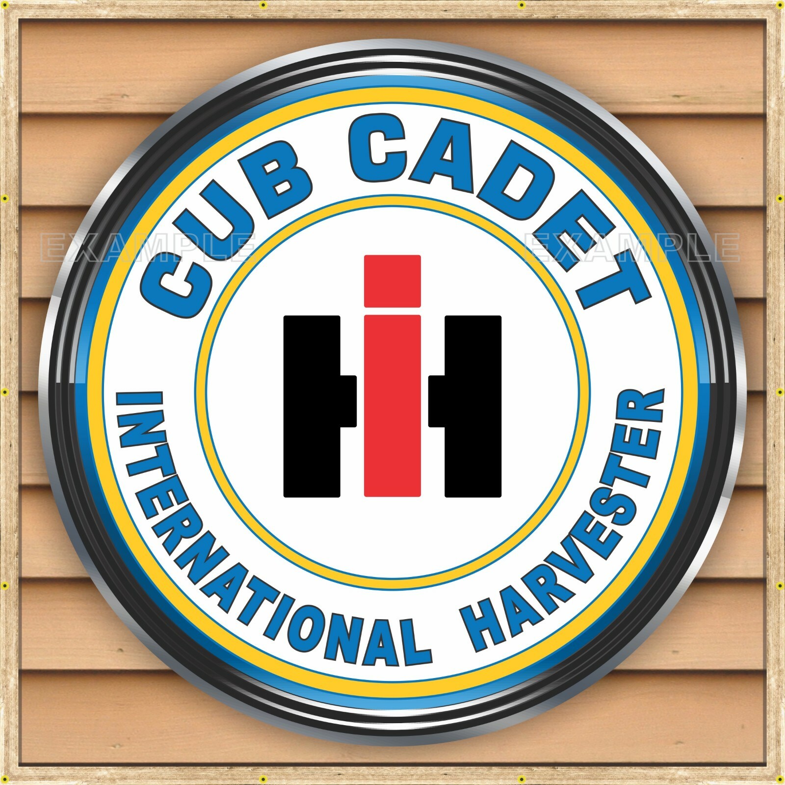 CUB CADET INTERNATIONAL HARVESTER TRACTOR BANNER SIGN MURAL MED L XL XXL SIZES