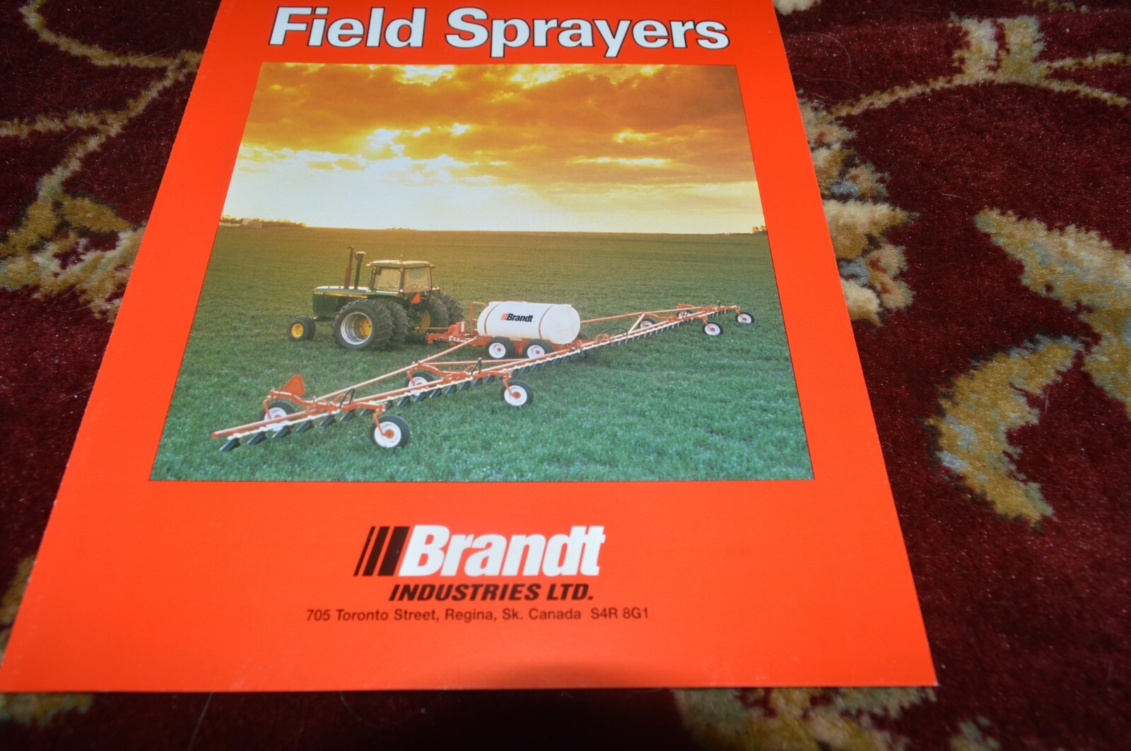 Brandt Field Sprayers Brochure FCCA