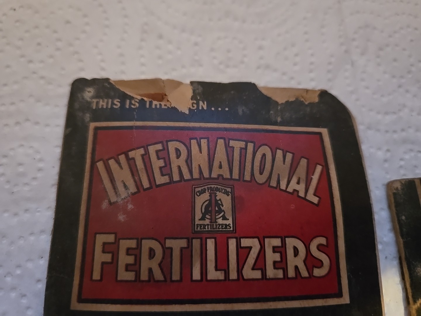 International Fertilizers Note Pads Vintage Farm Advertising Cincinnati, OH Ohio