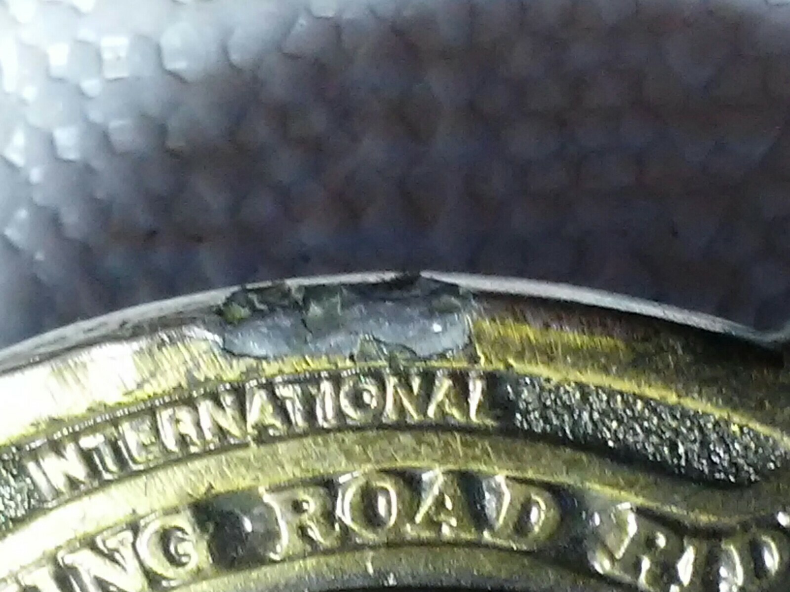 Honda Motorcycle Gold Wing Road Riders Association GWRRA Pewter Belt Buckle