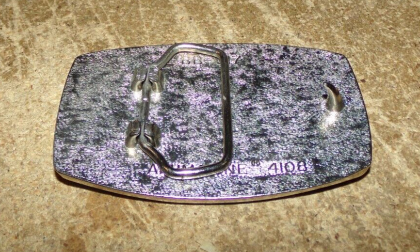 grundy county IL. corn festival belt buckle in good shape used