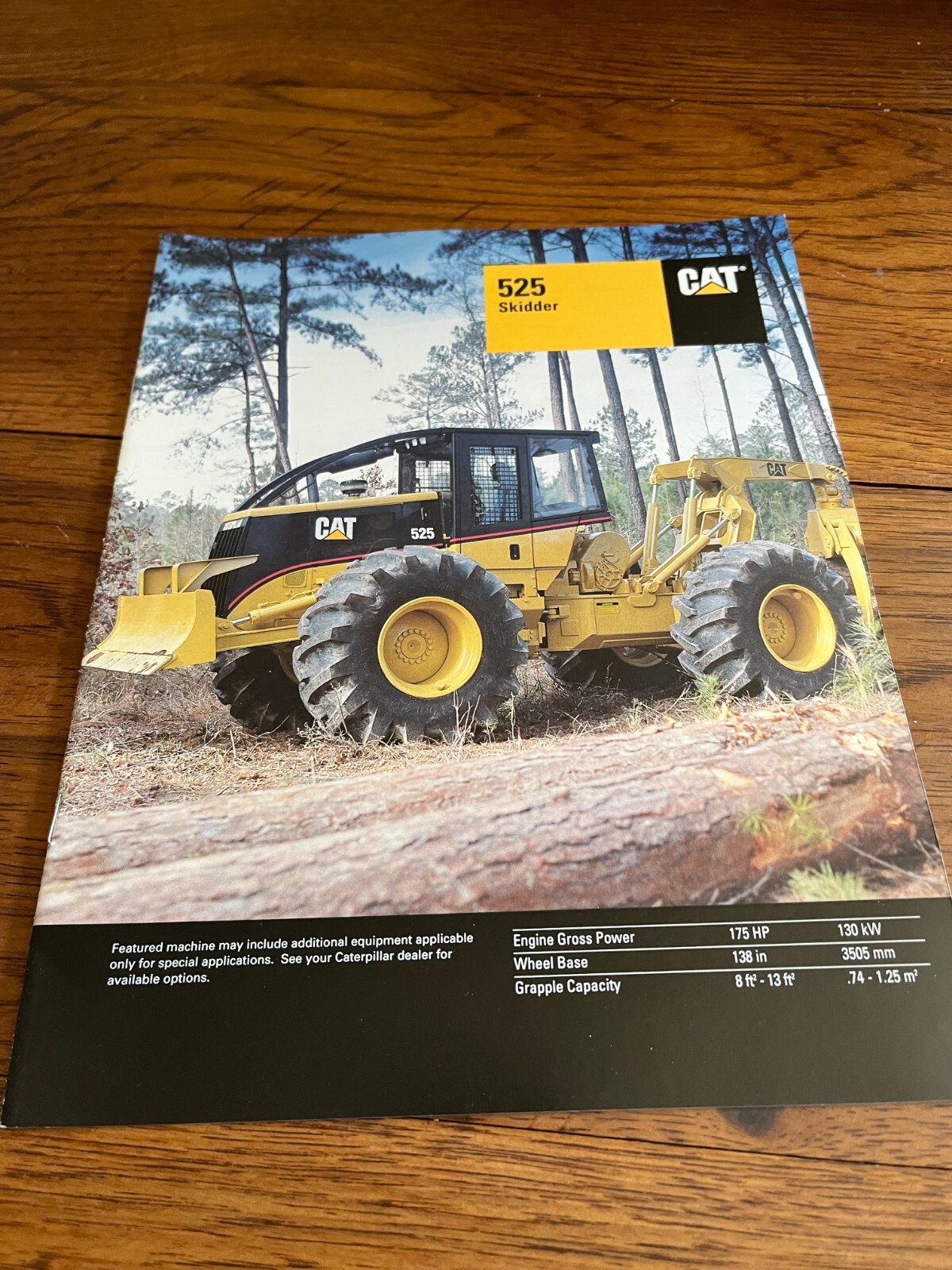 Caterpillar CAT 525 Skidder Brochure FCCA