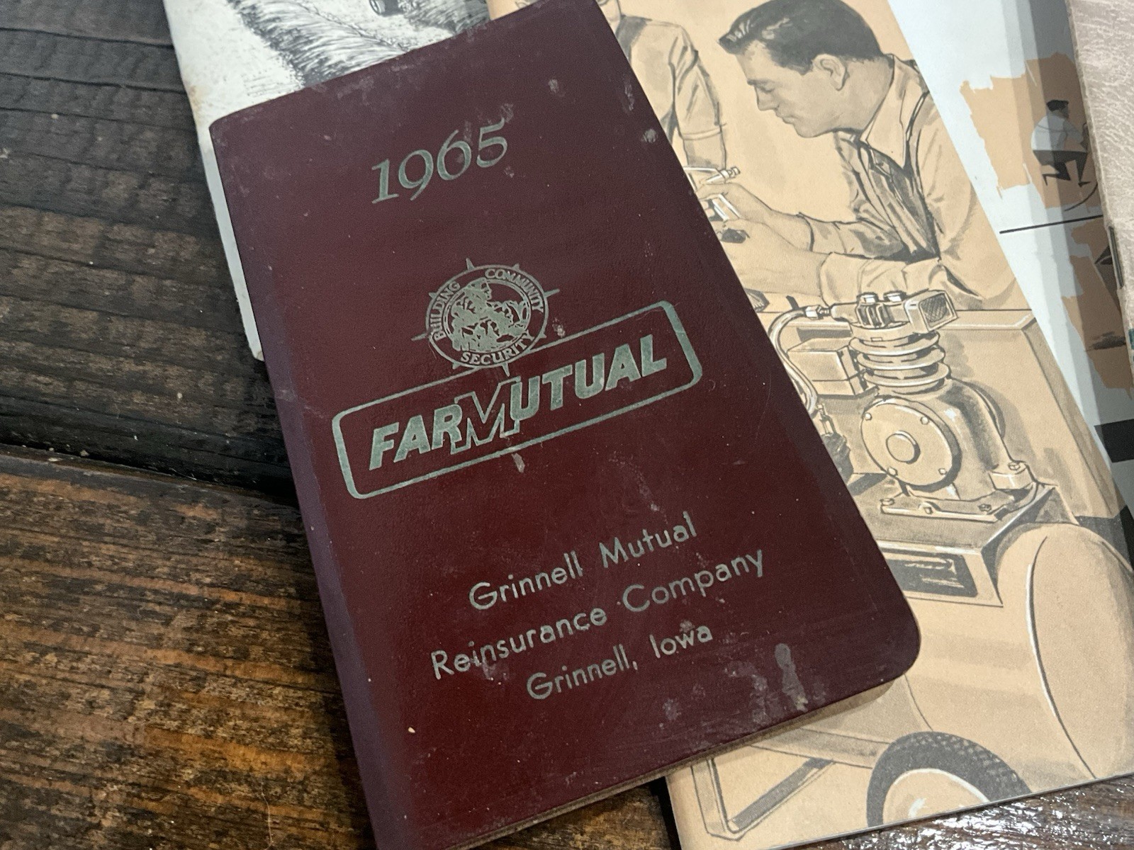 Vintage Assorted Lot Of Farm Memorabilia Pamphlets Notebooks Ford Boss Sears