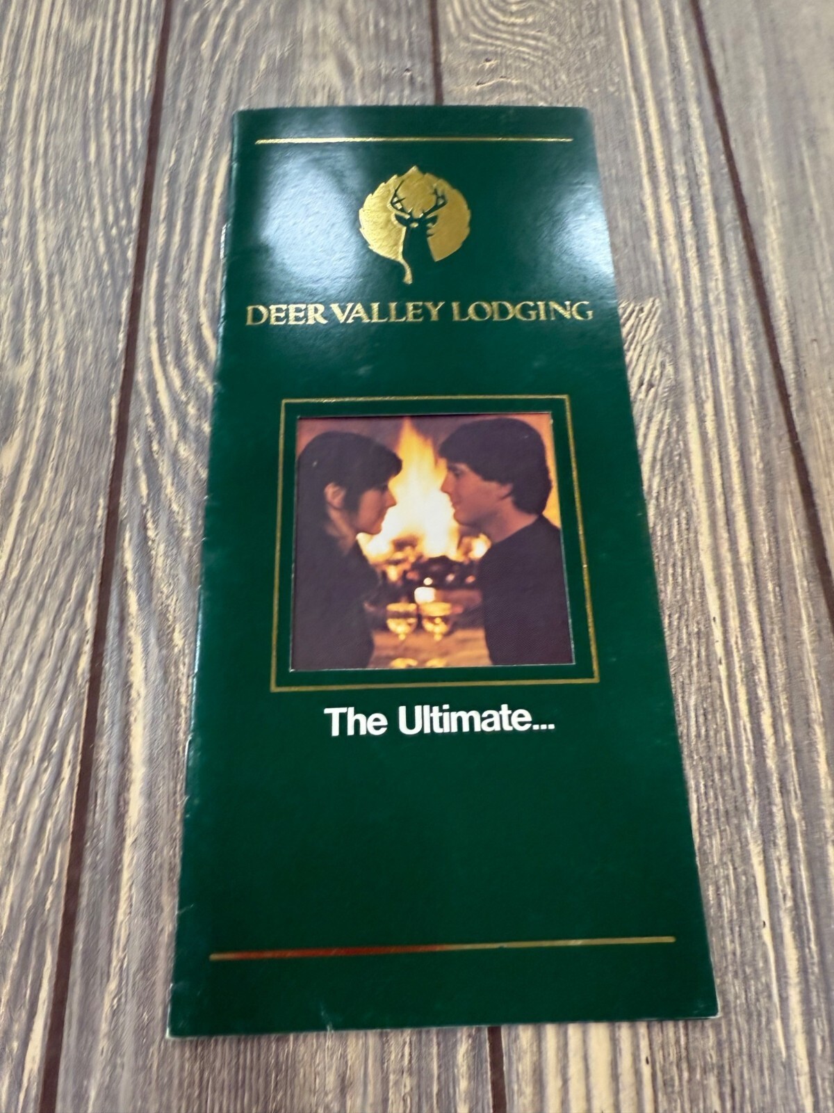 Vintage Deer Valley Lodging Brochure