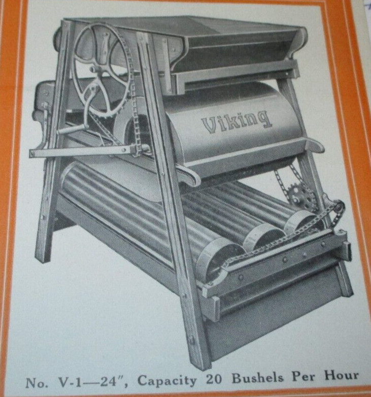 Viking V-2 & V-3 Grain Cleaner Sales Brochure Oct 1936 ORIGINAL!