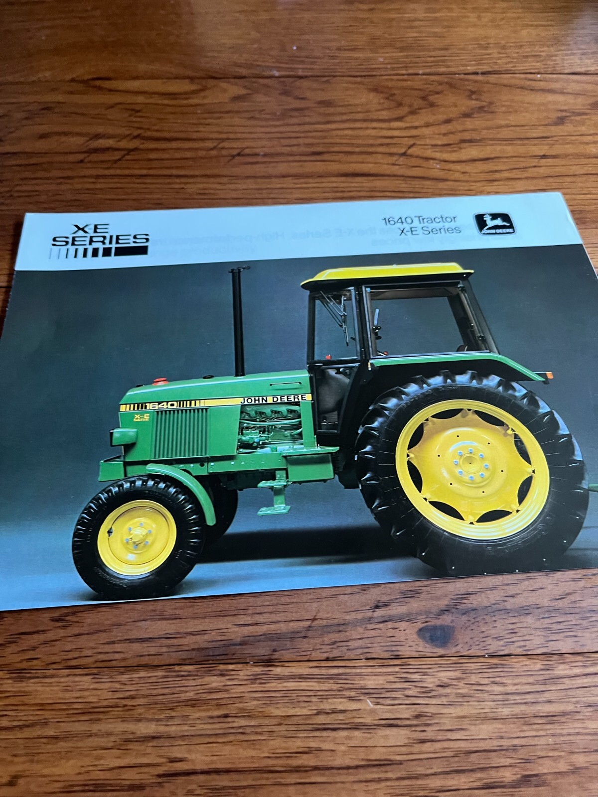 John Deere 1640 X-E Series Tractor English For 1985 Brochure AMIL21 ver2