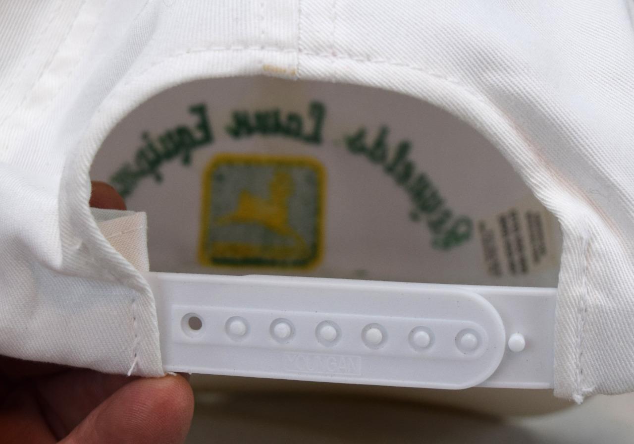 Vintage Reynolds Lawn Equipment Lafayette Indiana White Snapback Trucker Hat