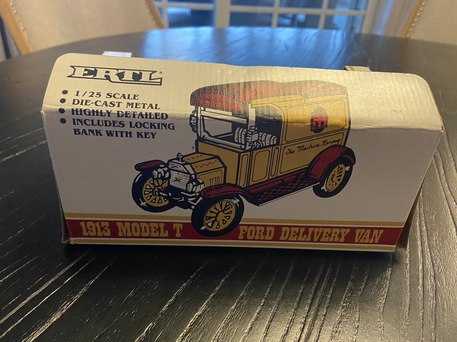 New Holland Model T Delivery Truck 1/25 Scale Diecast Bank by Ertl NIB