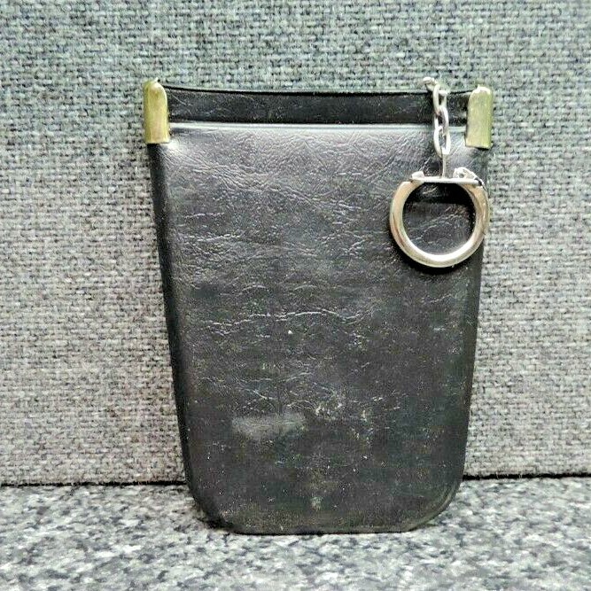 Howell Heavy Tractor Equipment Key Chain Purse Black 1960&rsquo;s