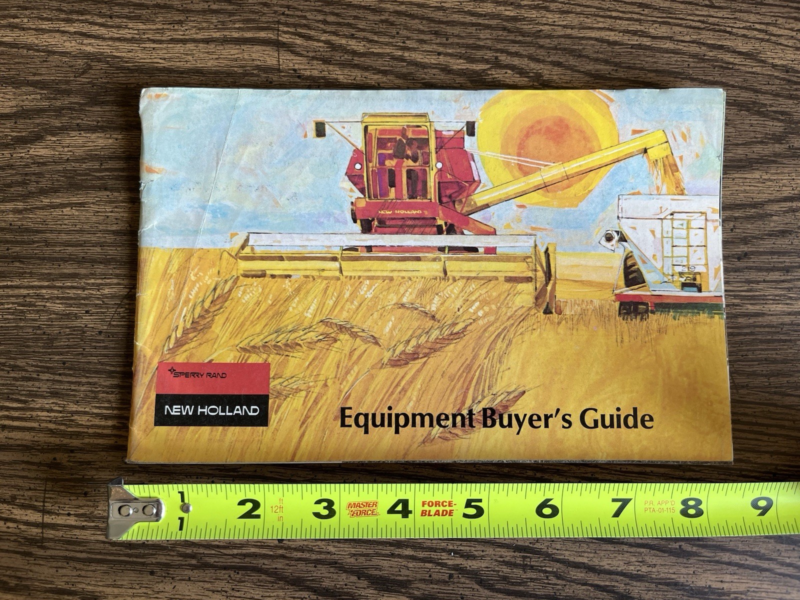 New Holland Equipment Buyers Guide Sales Brochure 1971 Volume 16 Number 8