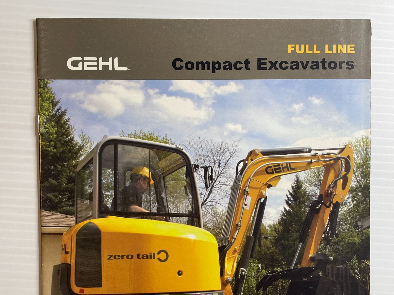 GEHL – Full Line of Compact Excavators Sales Brochure (Original Brochure) *2007*