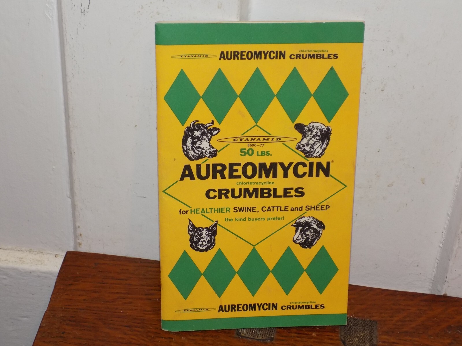 Vintage 1977 Aureomycin Crumbles Advertising Booklet
